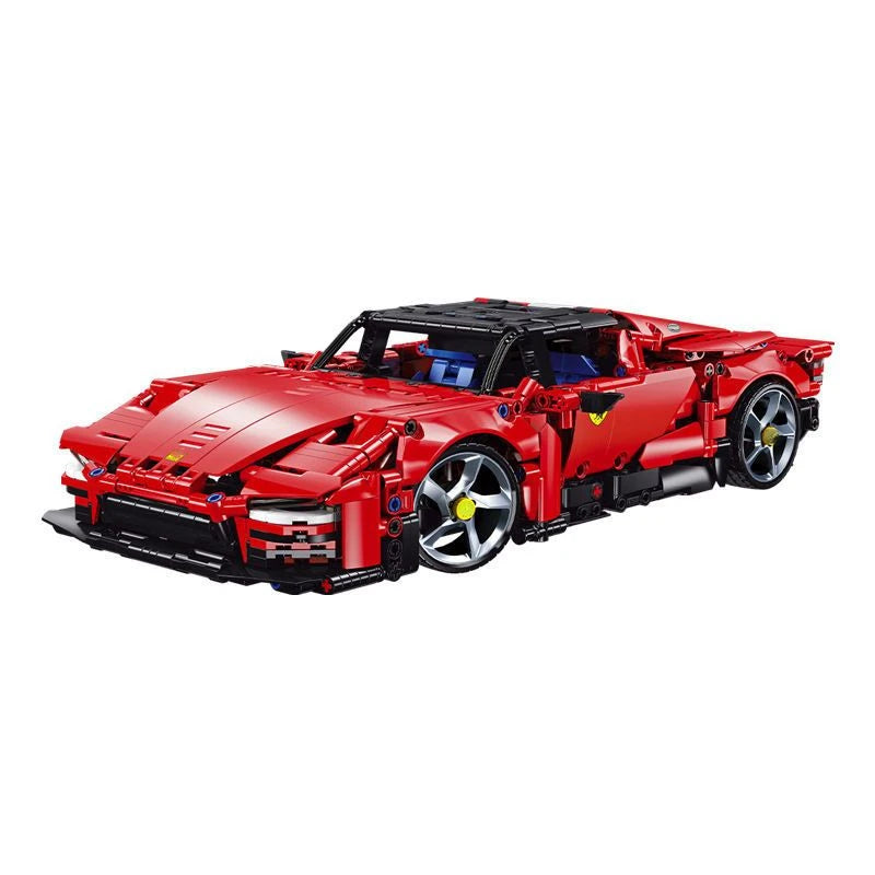 Red Sport Car Building Block (1394 pcs)